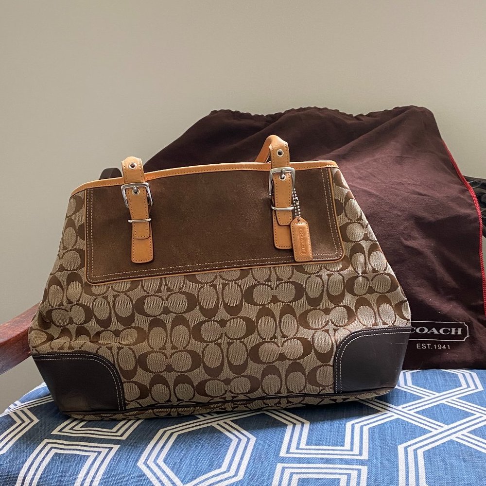 Coach C Tote Bag/satchel